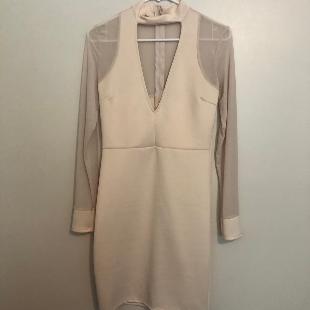 FOREVER21 Cream Dress